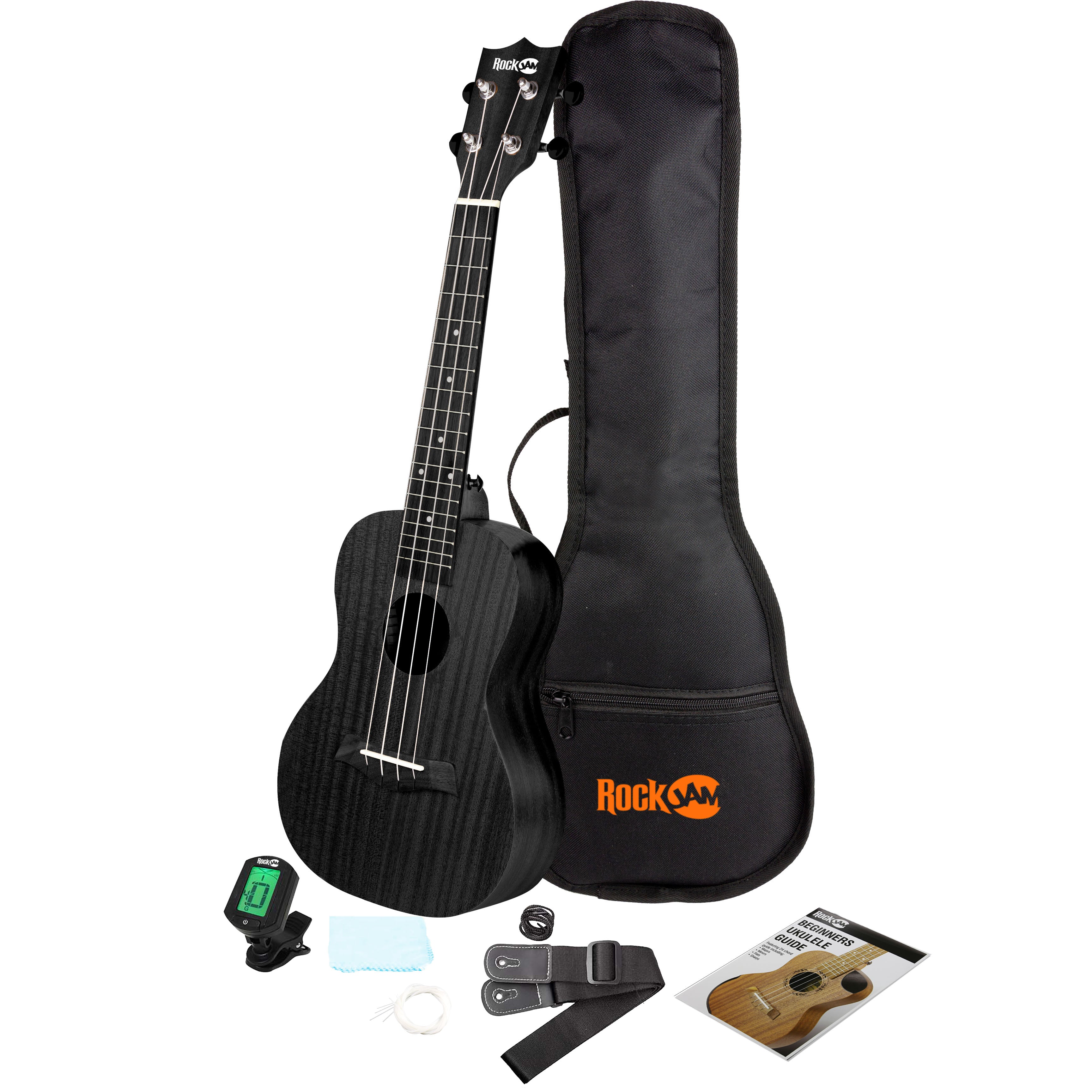 RockJam RJBG01-SK-BK Kit de super guitare basse …