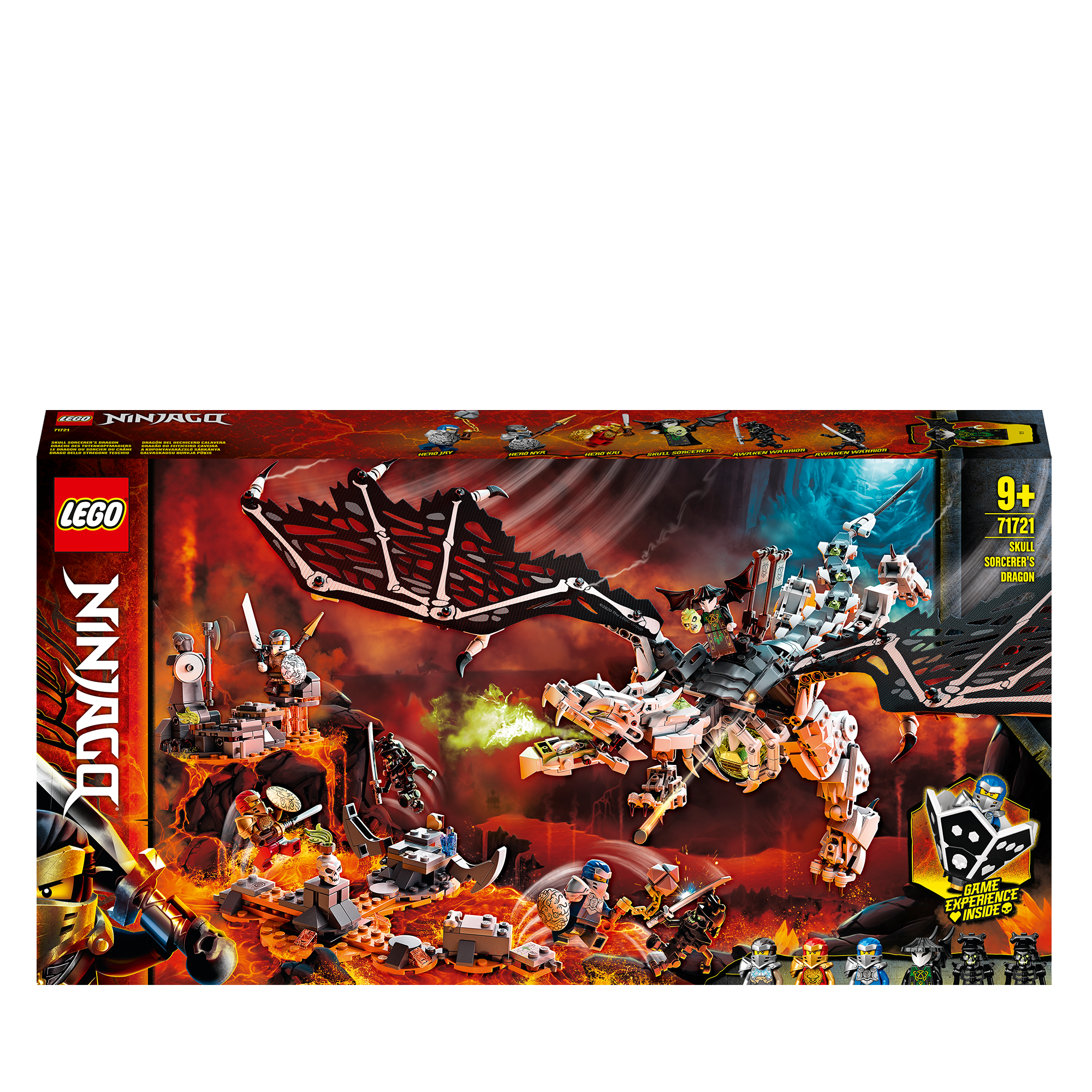 Skull Sorcerer's Dragon 71721 | NINJAGO® | Buy online at the Official LEGO®  Shop US
