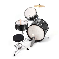 RockJam 3-Piece Junior Drum Set Blk