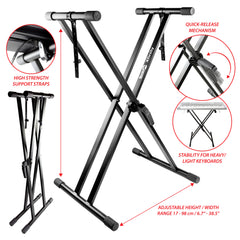 RockJam Xfinity Keyboard Stand