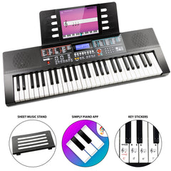 RockJam RJ541 54 key keyboard LCD Display