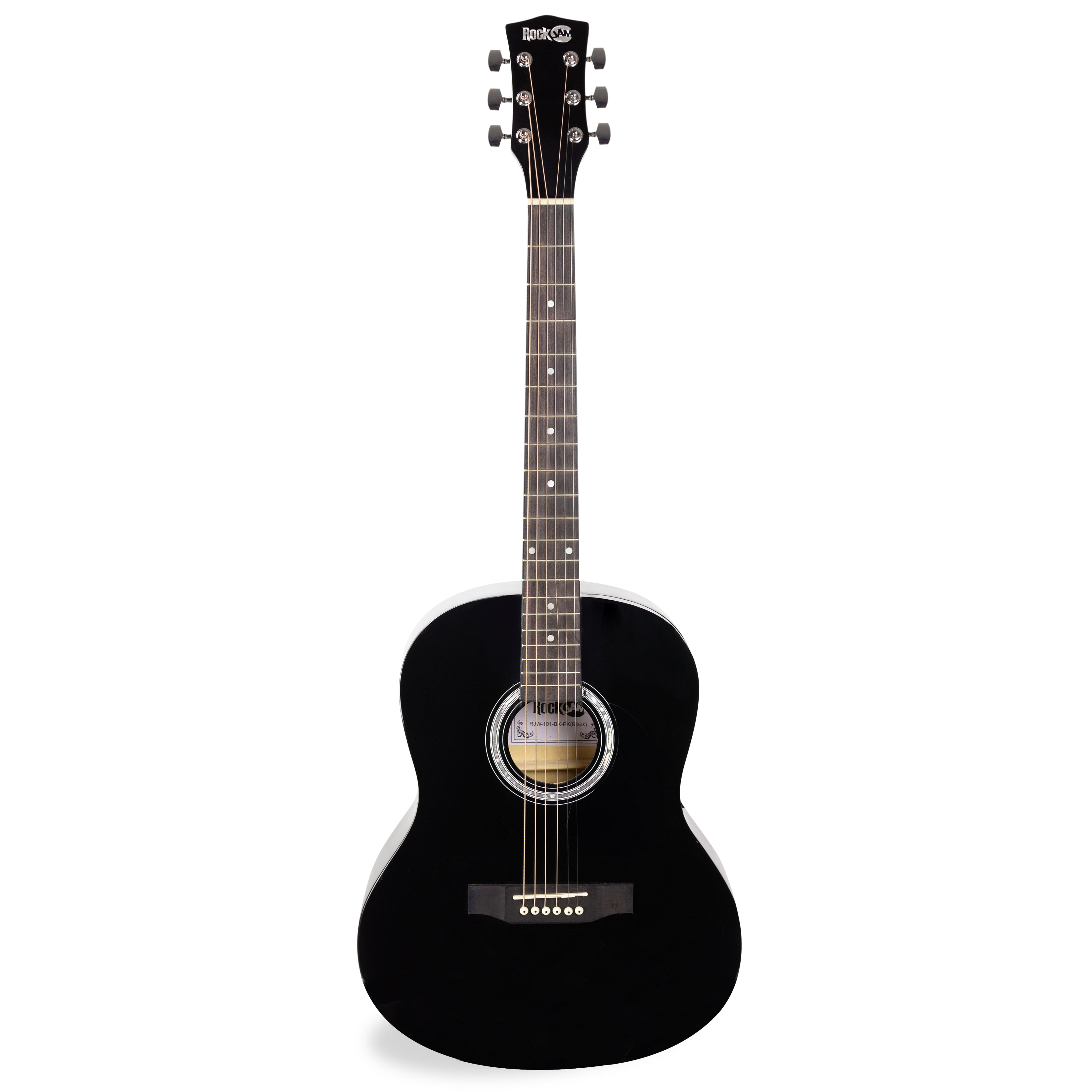 RockJam W-103 FS Acoustic Guitar Package Blk
