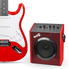 RockJam FS Electric Guitar SK RJEG06 Red