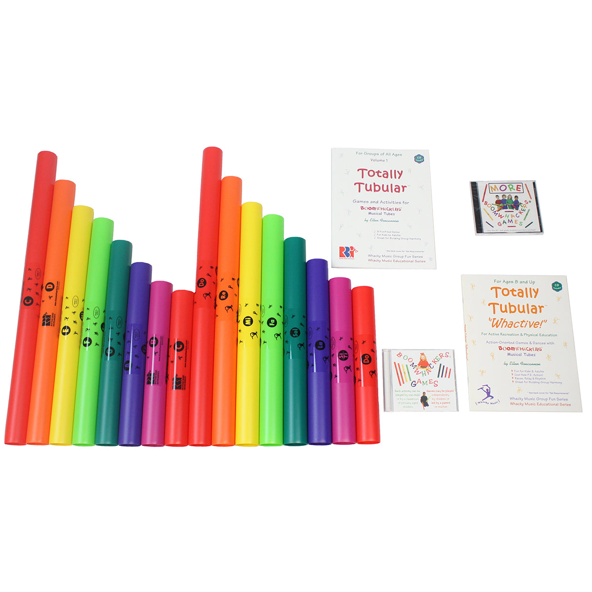 Boomwhackers Activity Pack (16 pieces)