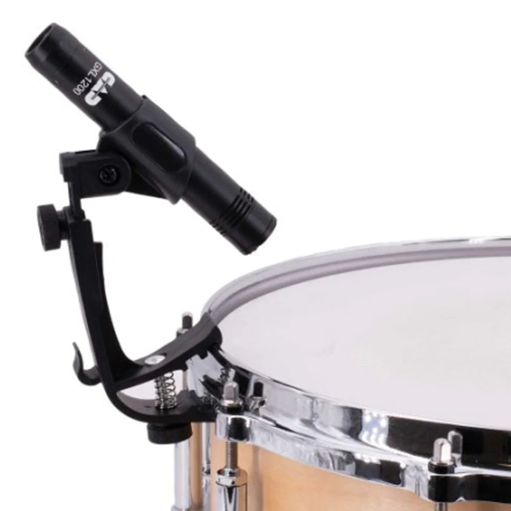 CAD ABS Drum Rim Microphone Holder ~ Pair, Black