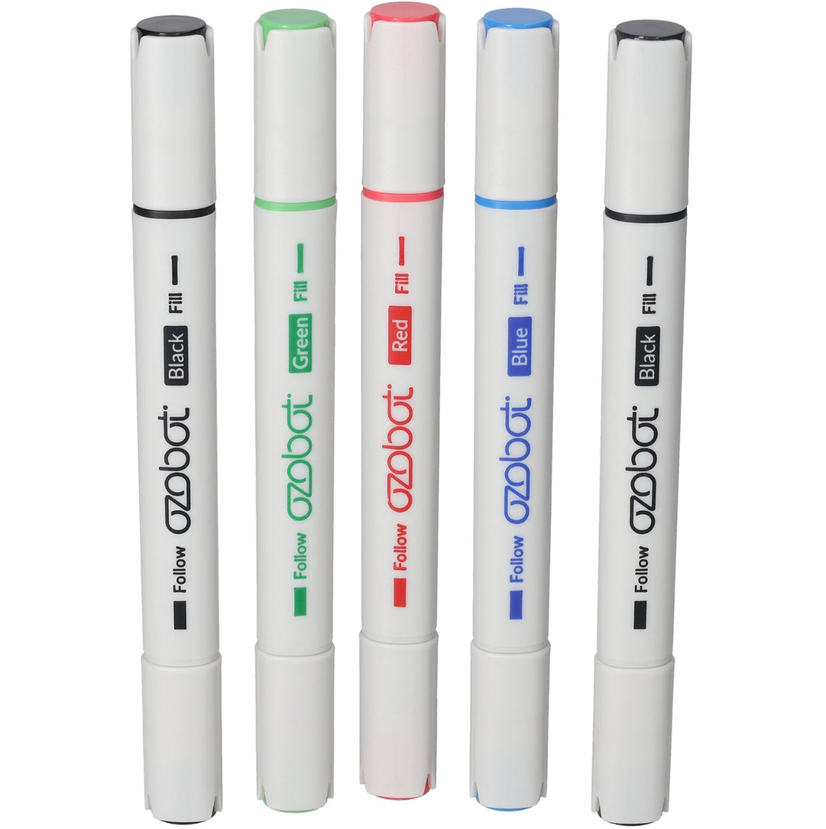 Ozobot Colour Code Markers 5-pack - Washable