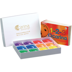 Ocarina Workshop® 1-2-3 Rainbow Starter Box