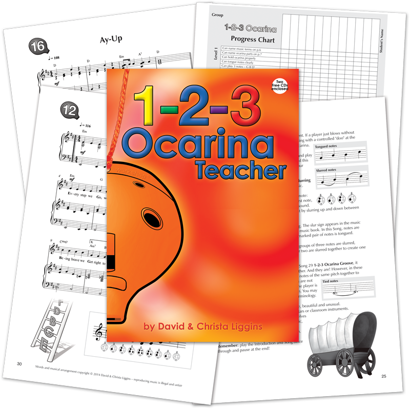 Ocarina Workshop® 1-2-3 Teacher Book