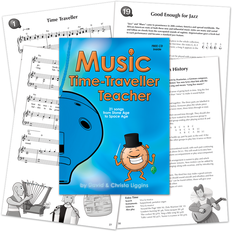 Ocarina Workshop® Music Time-Traveller Teacher Book