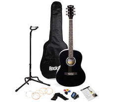 RockJam W-103 FS Acoustic Guitar Package Blk