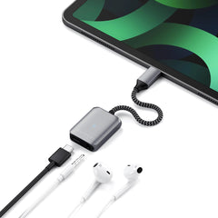 Satechi USB-C to 3.5mm Audio & PD Adapter