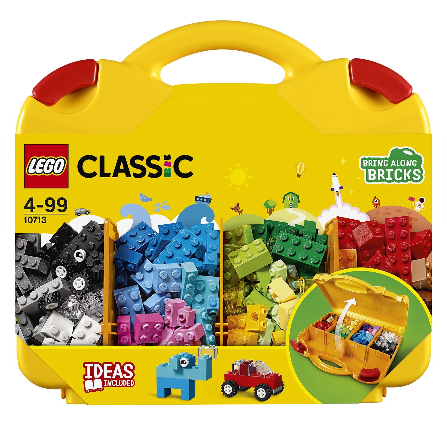 LEGO® Classic Creative Suitcase Building Set 10713 Default Title