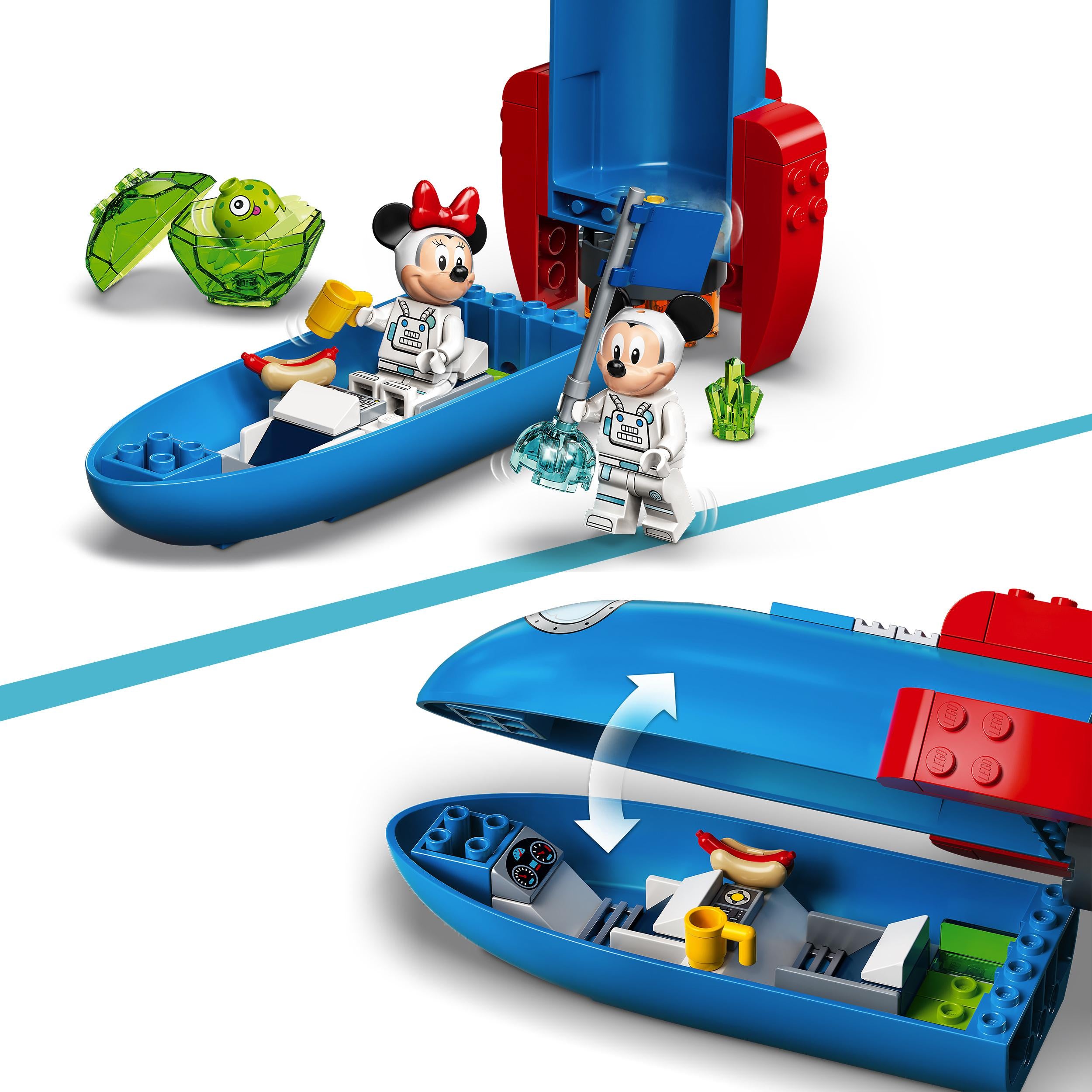 LEGO Disney: Mickey Mouse & Minnie Mouse's Space Rocket - Snickelfritz Toys