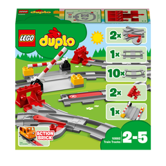 LEGO® DUPLO Town Train Tracks Building Set 10882 Default Title