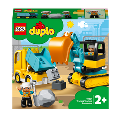 LEGO® DUPLO Truck & Tracked Excavator Toy 10931 Default Title