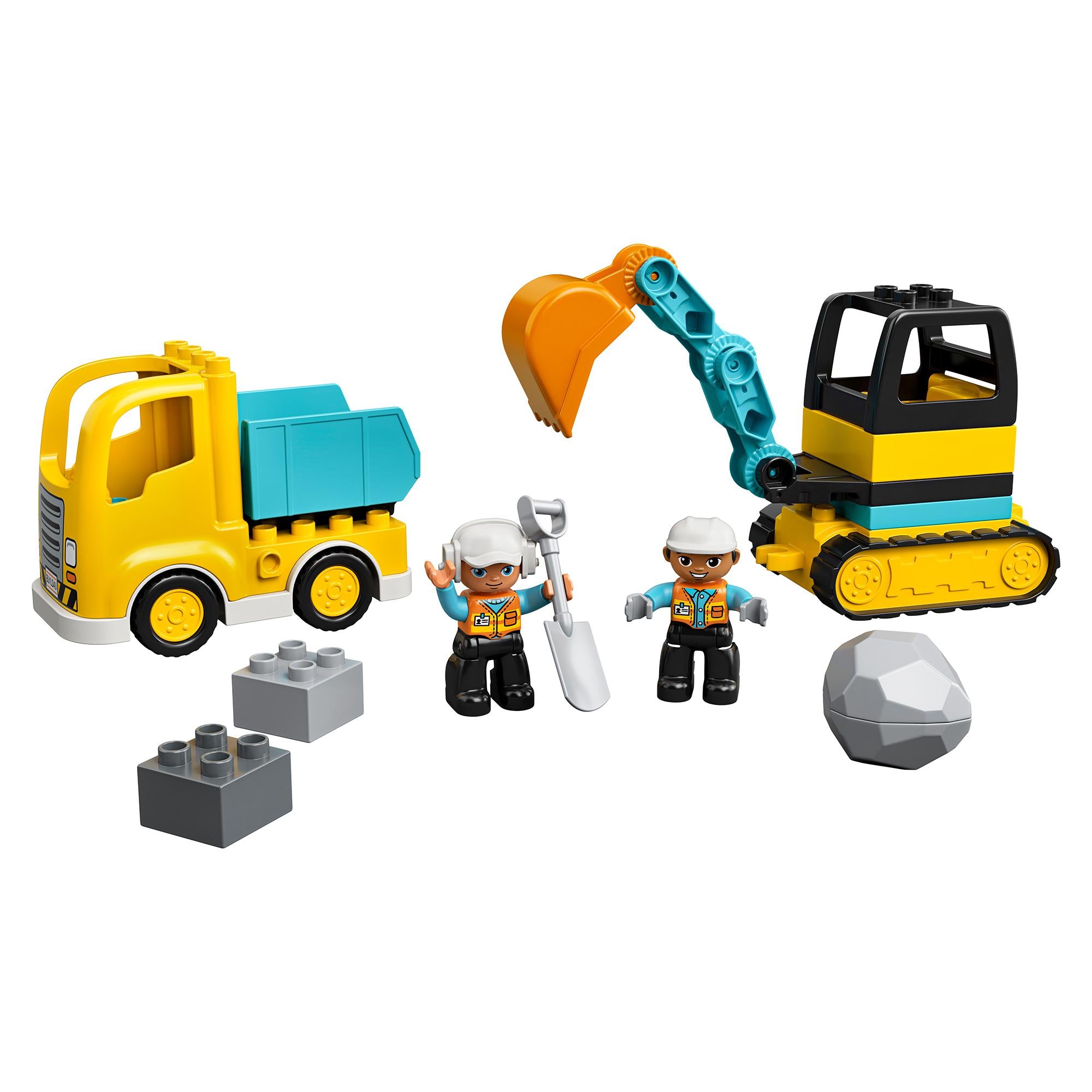 LEGO® DUPLO Truck & Tracked Excavator Toy 10931 Default Title
