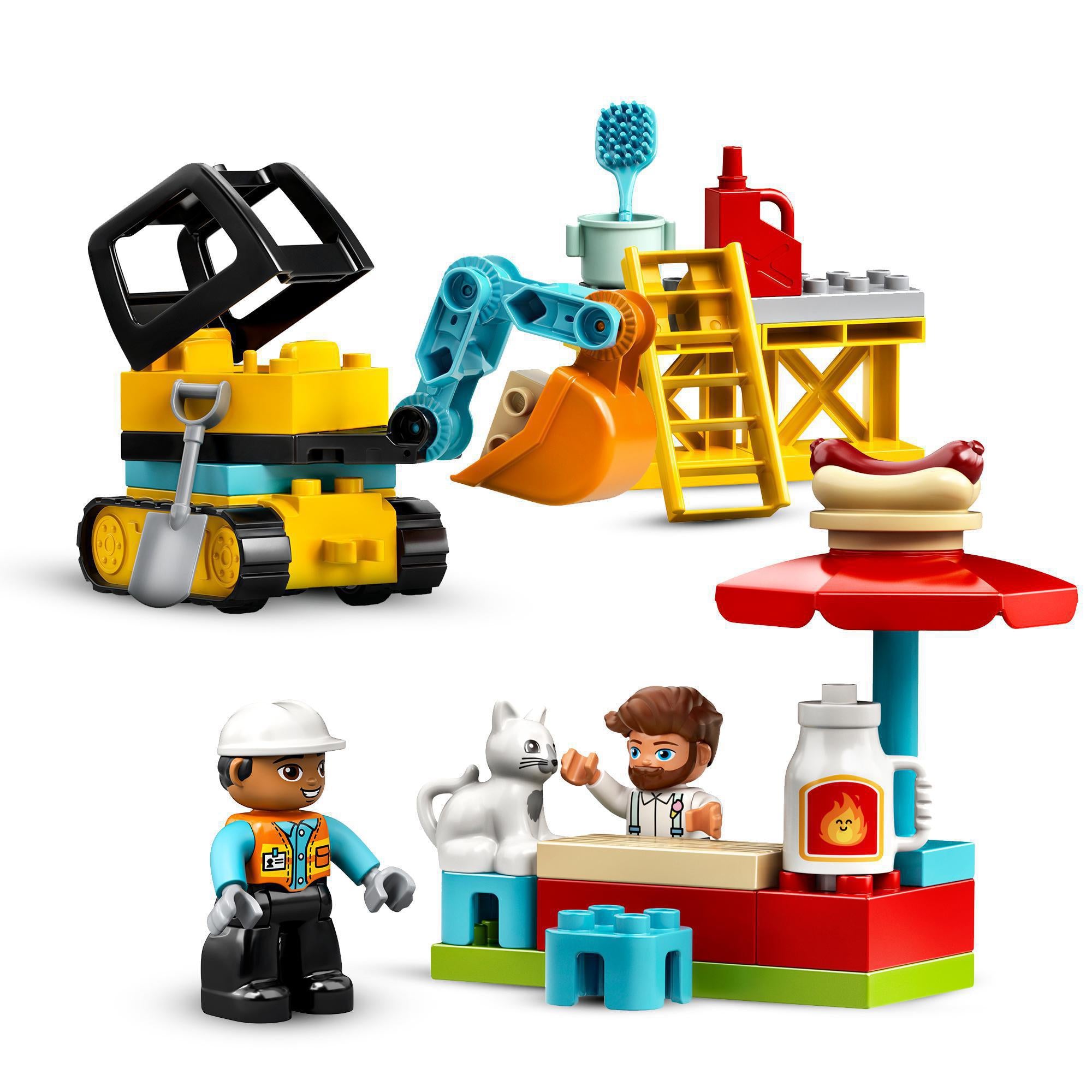 10933 LEGO® DUPLO Tower Crane & Construction LEGO - Melijoe