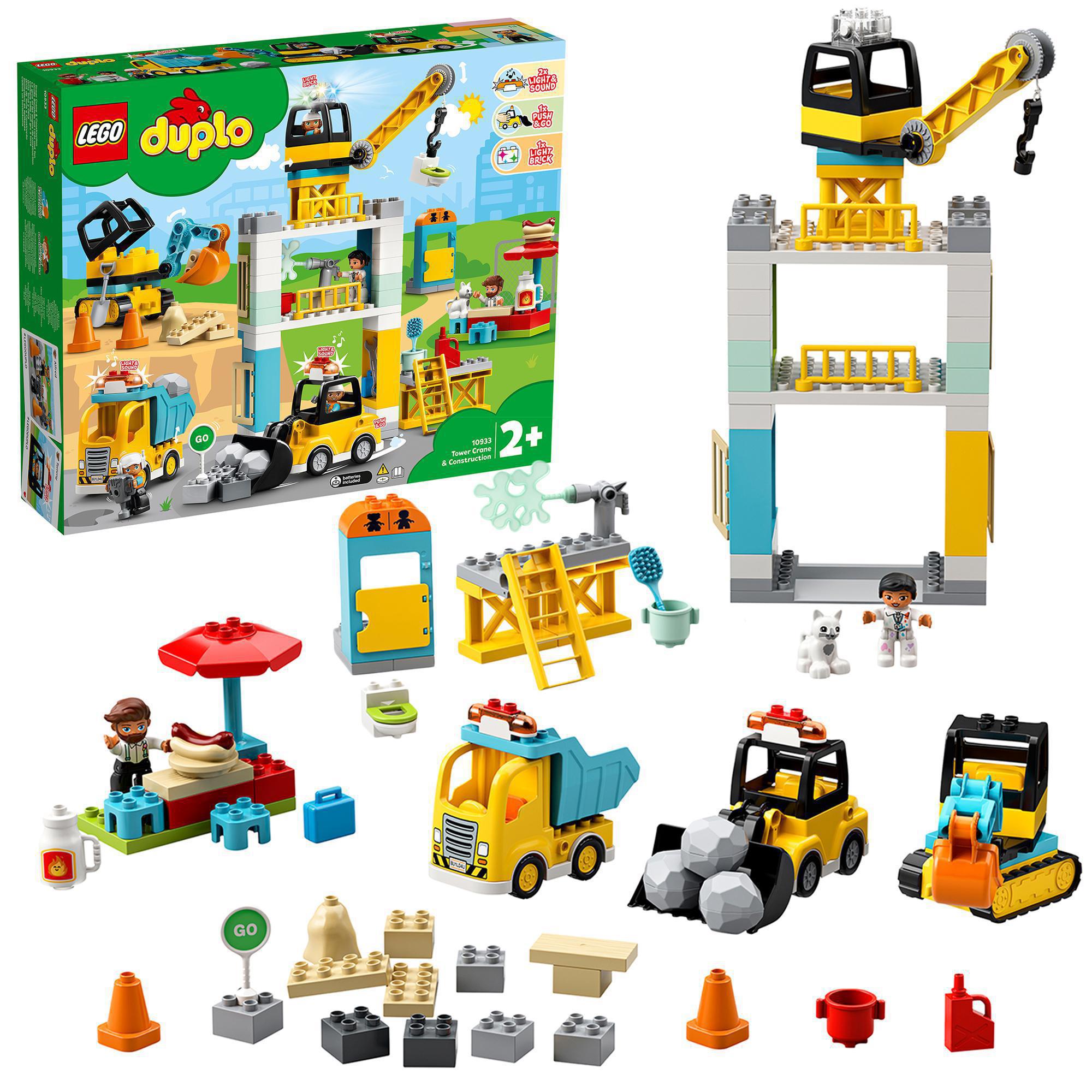 10933 LEGO® DUPLO Tower Crane & Construction LEGO - Melijoe