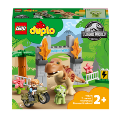 LEGO® DUPLO T. rex and Triceratops Dinosaur Toy 10939 Default Title