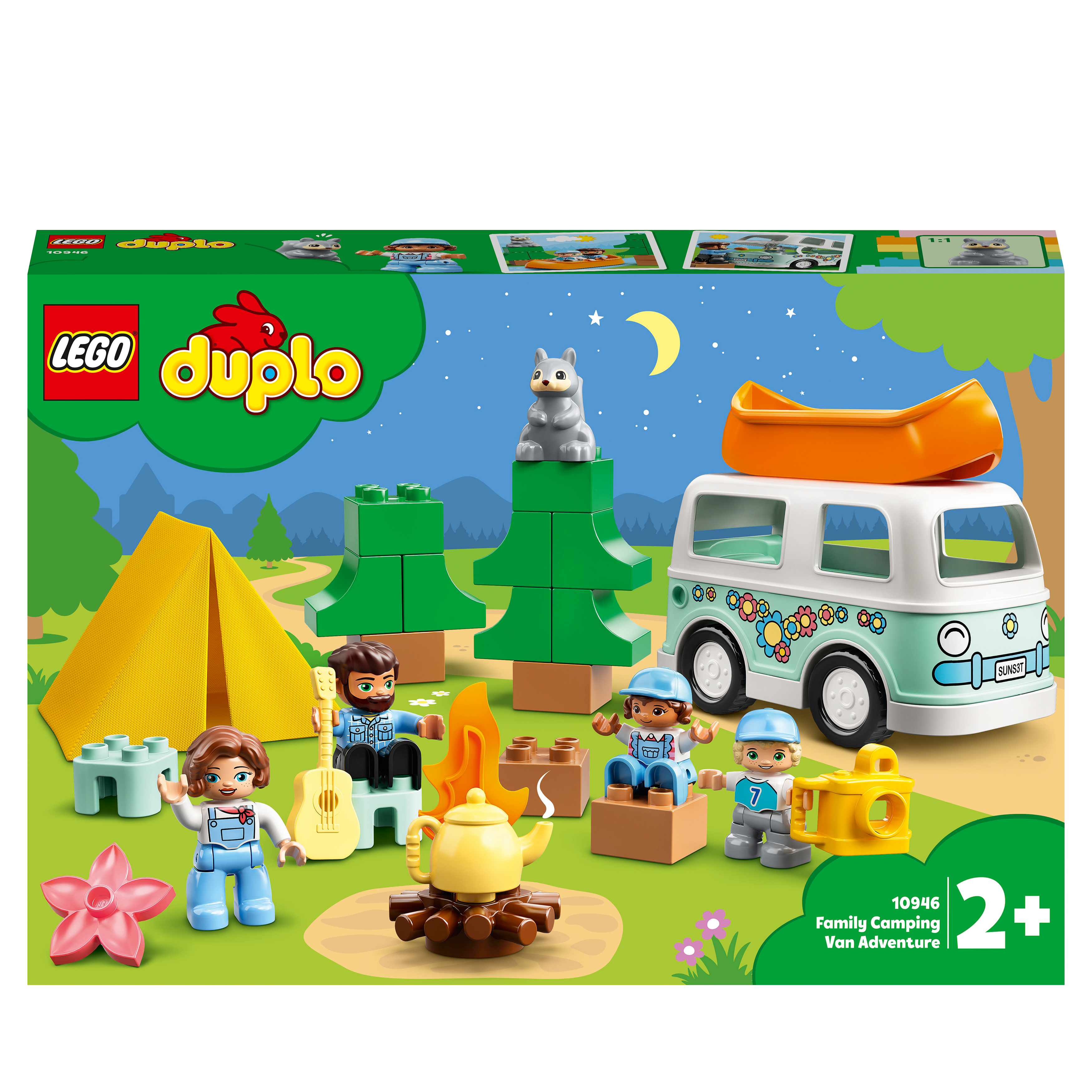 LEGO® DUPLO Family Camping Van Adventure Set 10946 Default Title