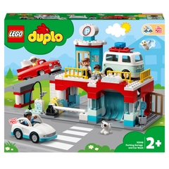 LEGO® DUPLO Car Park and Car Wash Toddlers Toy 10948 Default Title