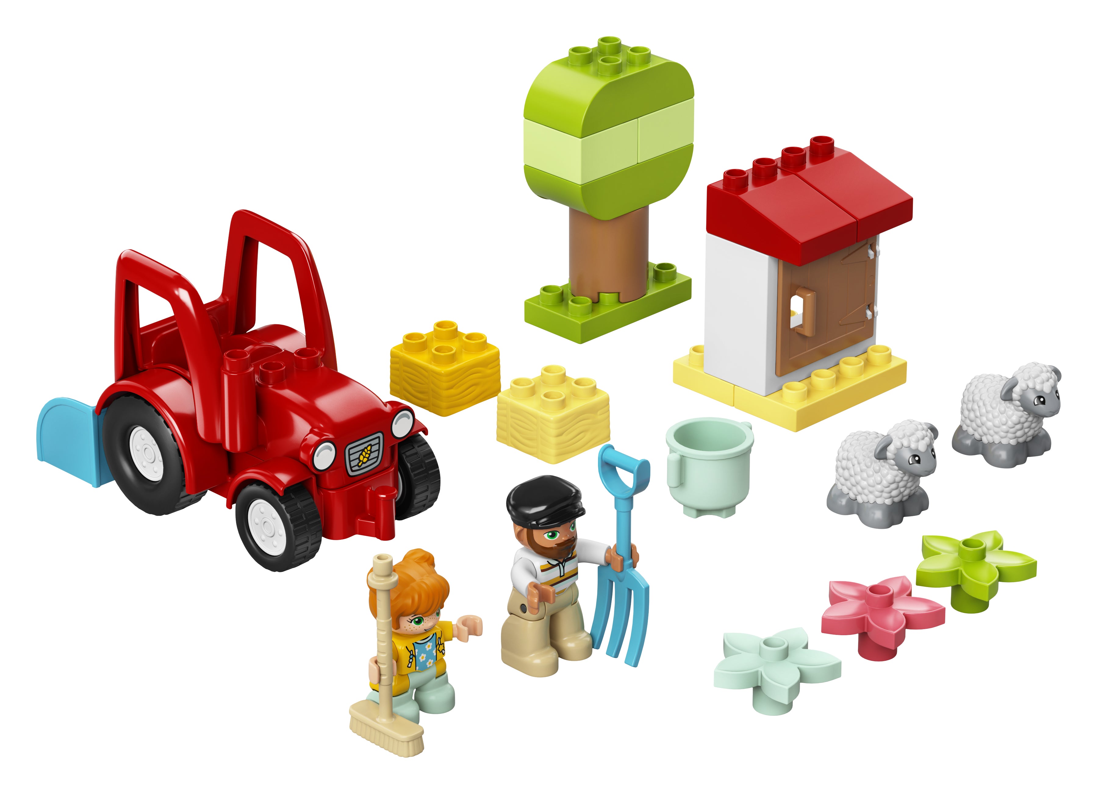 LEGO® DUPLO Town Farm Tractor & Animal Care Toy 10950 Default Title