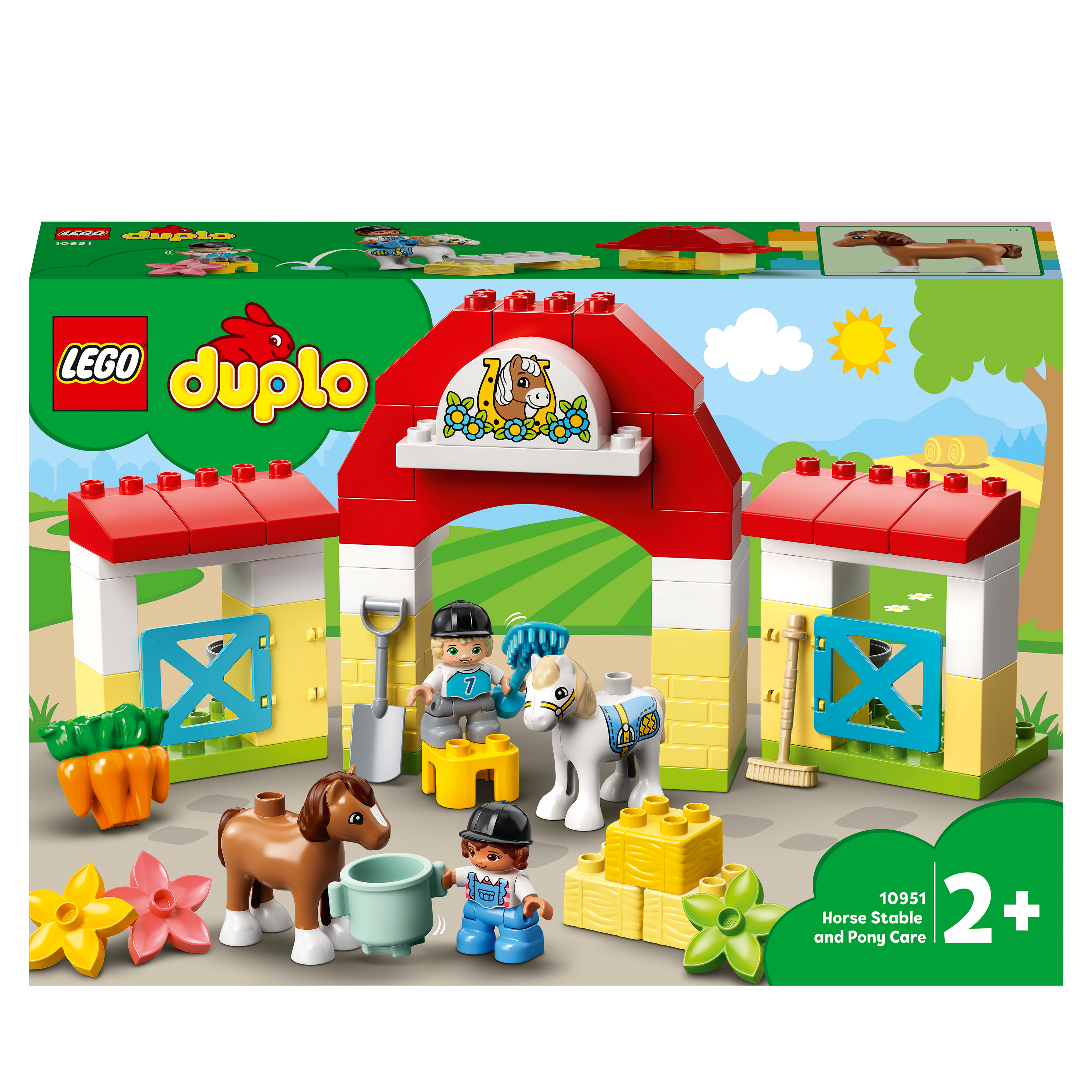 LEGO® DUPLO Town Horse Stable and Pony Care Toy 10951 Default Title