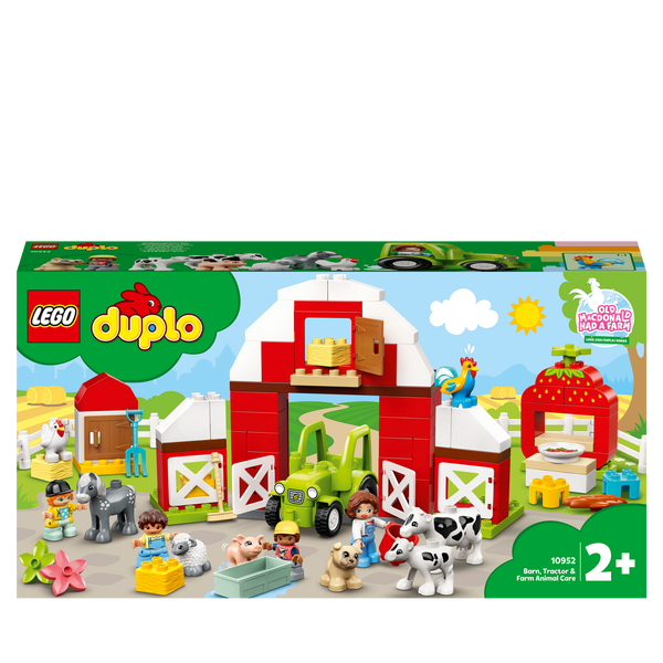 LEGO Duplo - Tractor y Animales de la Granja + 2 años - 10950