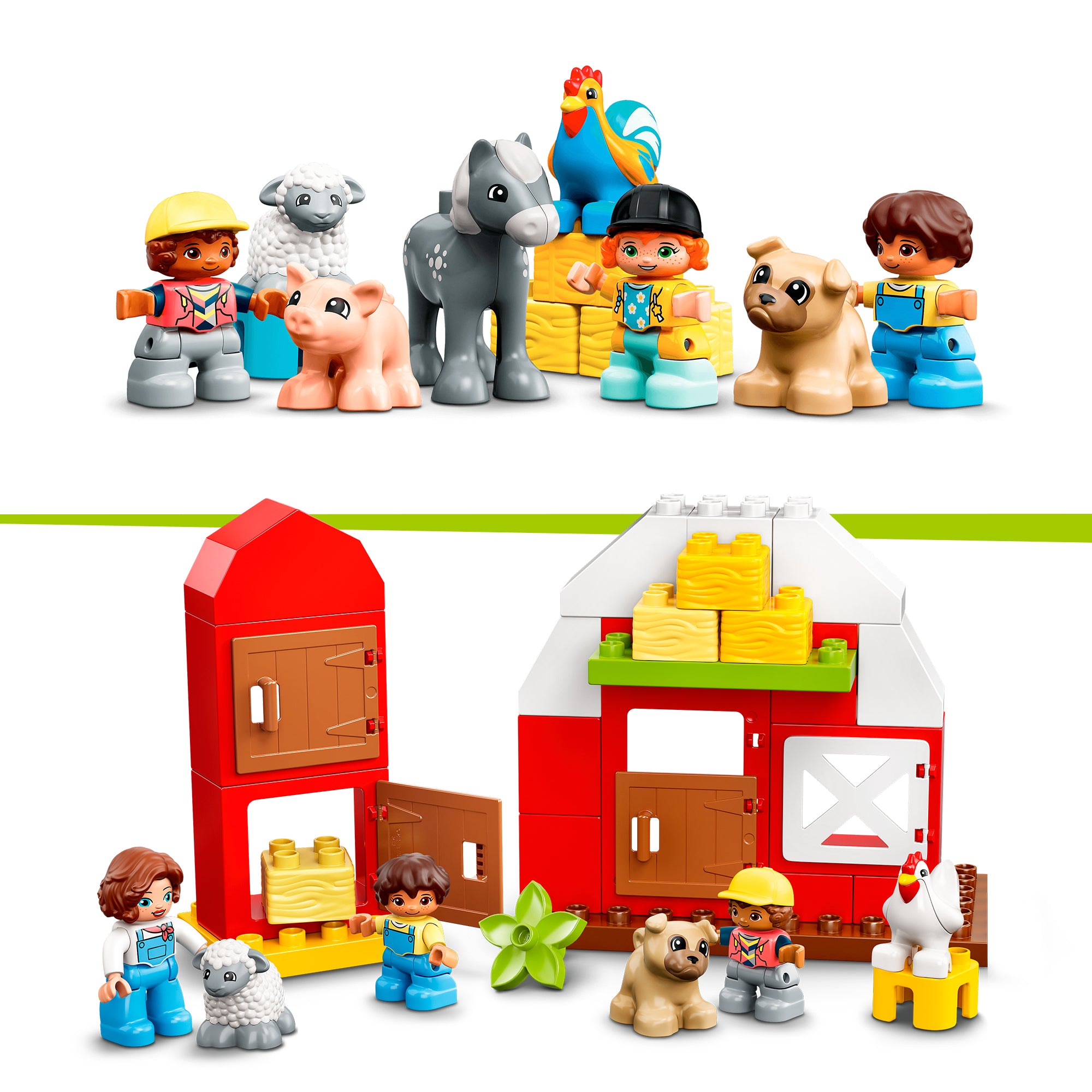LEGO® DUPLO Town Barn, Tractor & Farm Animal Care 10952 Default Title