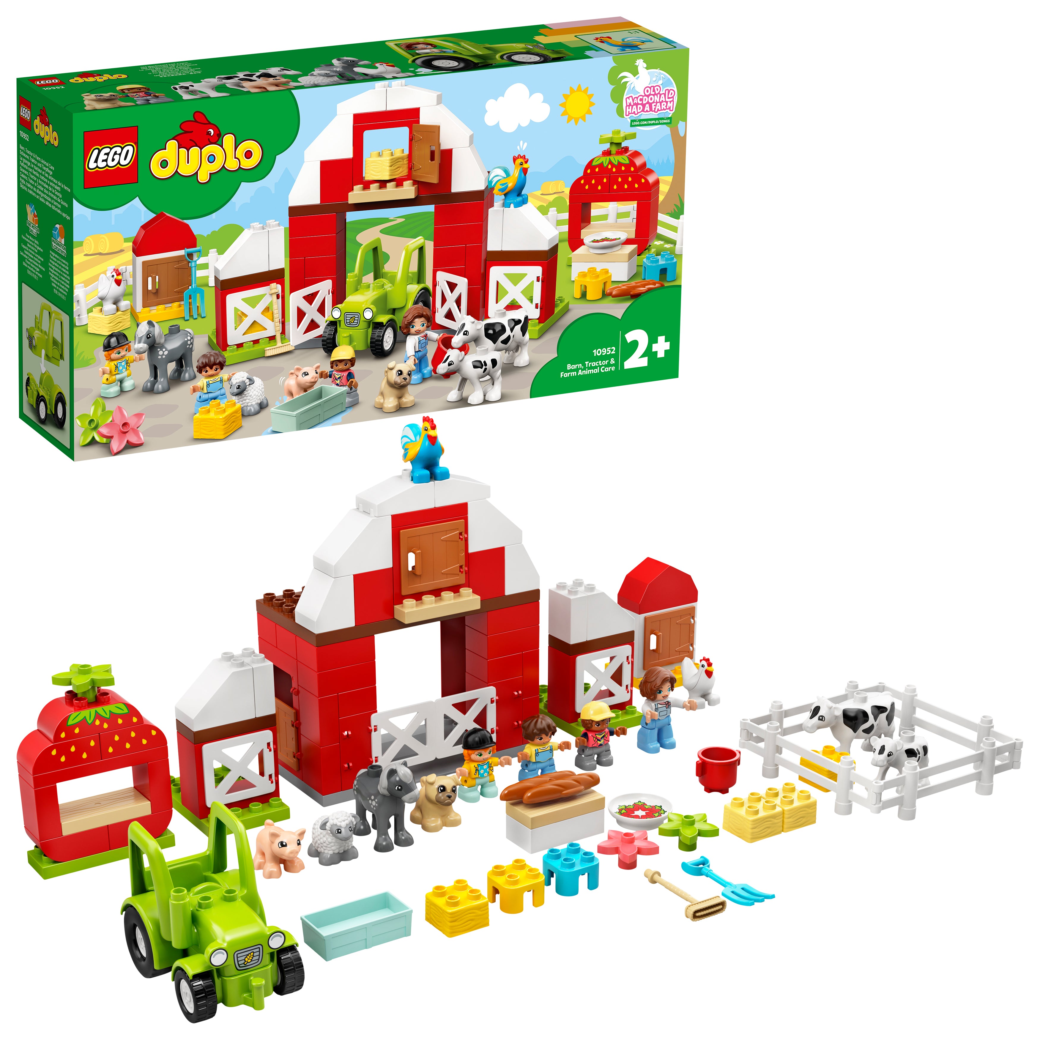 LEGO® DUPLO Town Barn, Tractor & Farm Animal Care 10952 Default Title