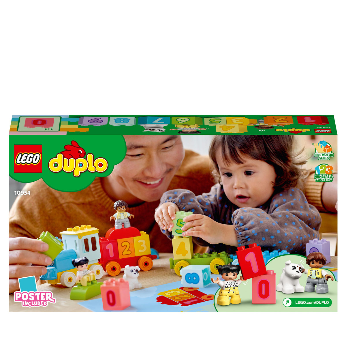 LEGO® DUPLO My First Number Train Toy Set 10954 Default Title