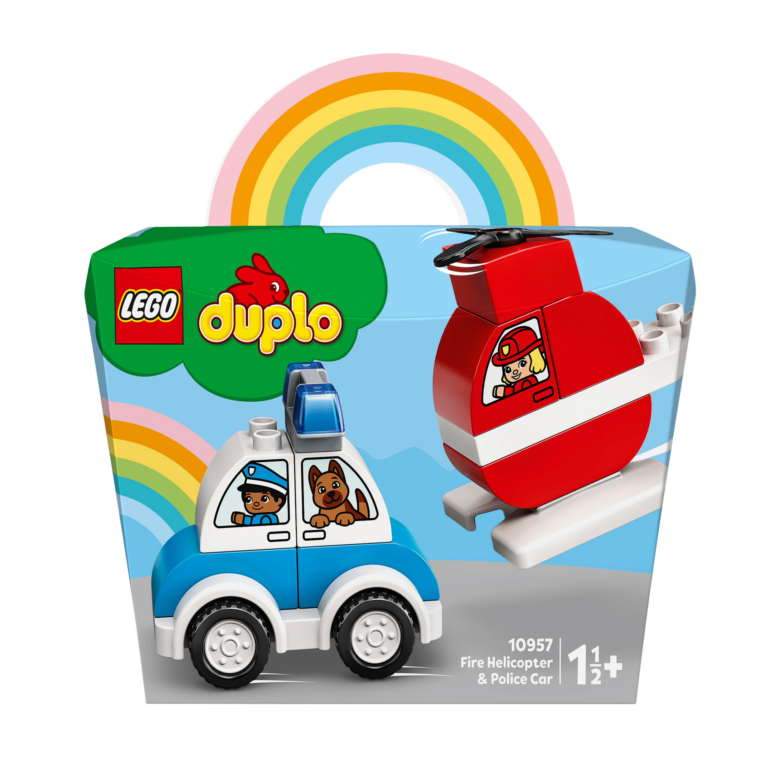 LEGO® DUPLO My First Fire Copter and Police Car 10957 Default Title