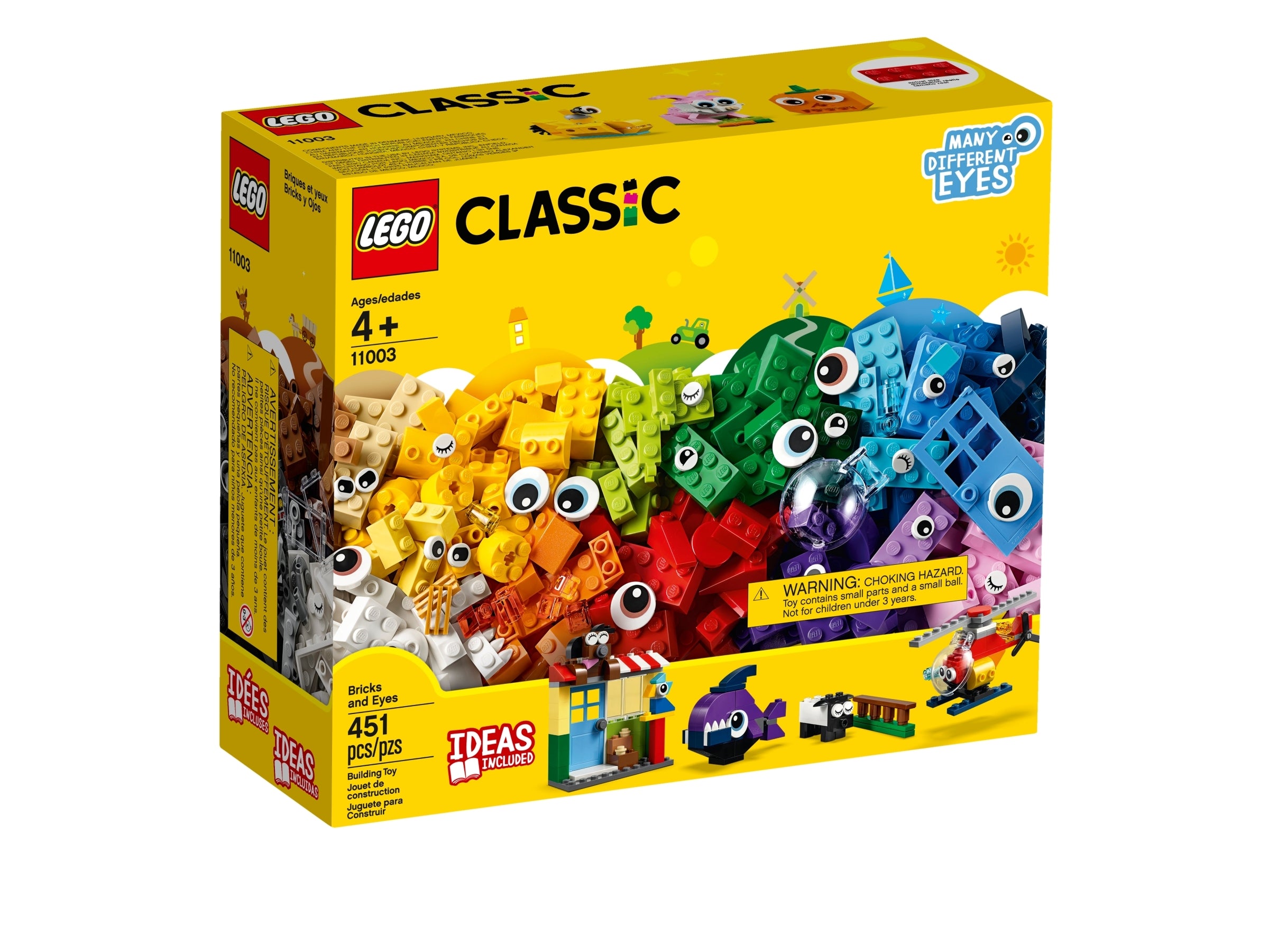 LEGO® Classic 11003 Bricks and Eyes set