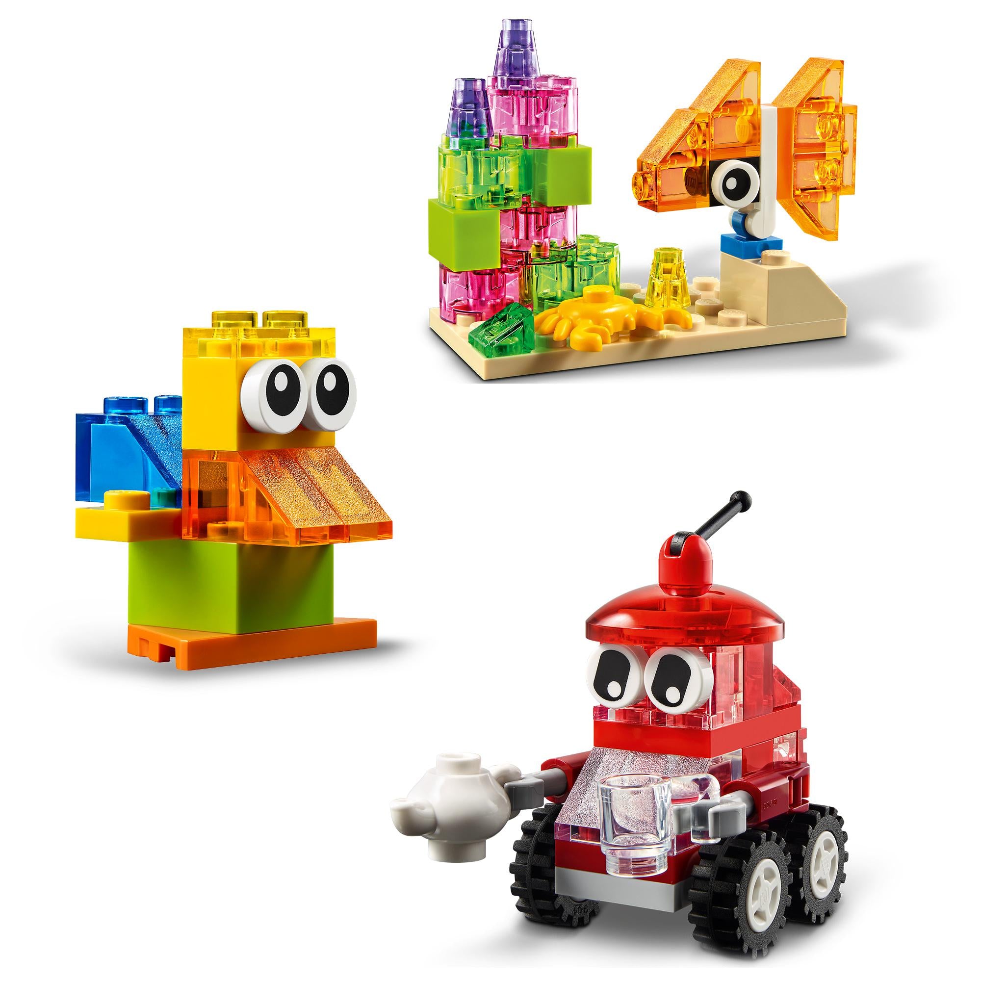 LEGO® Classic Creative Transparent Bricks Set 11013 – CreativeHUT Education