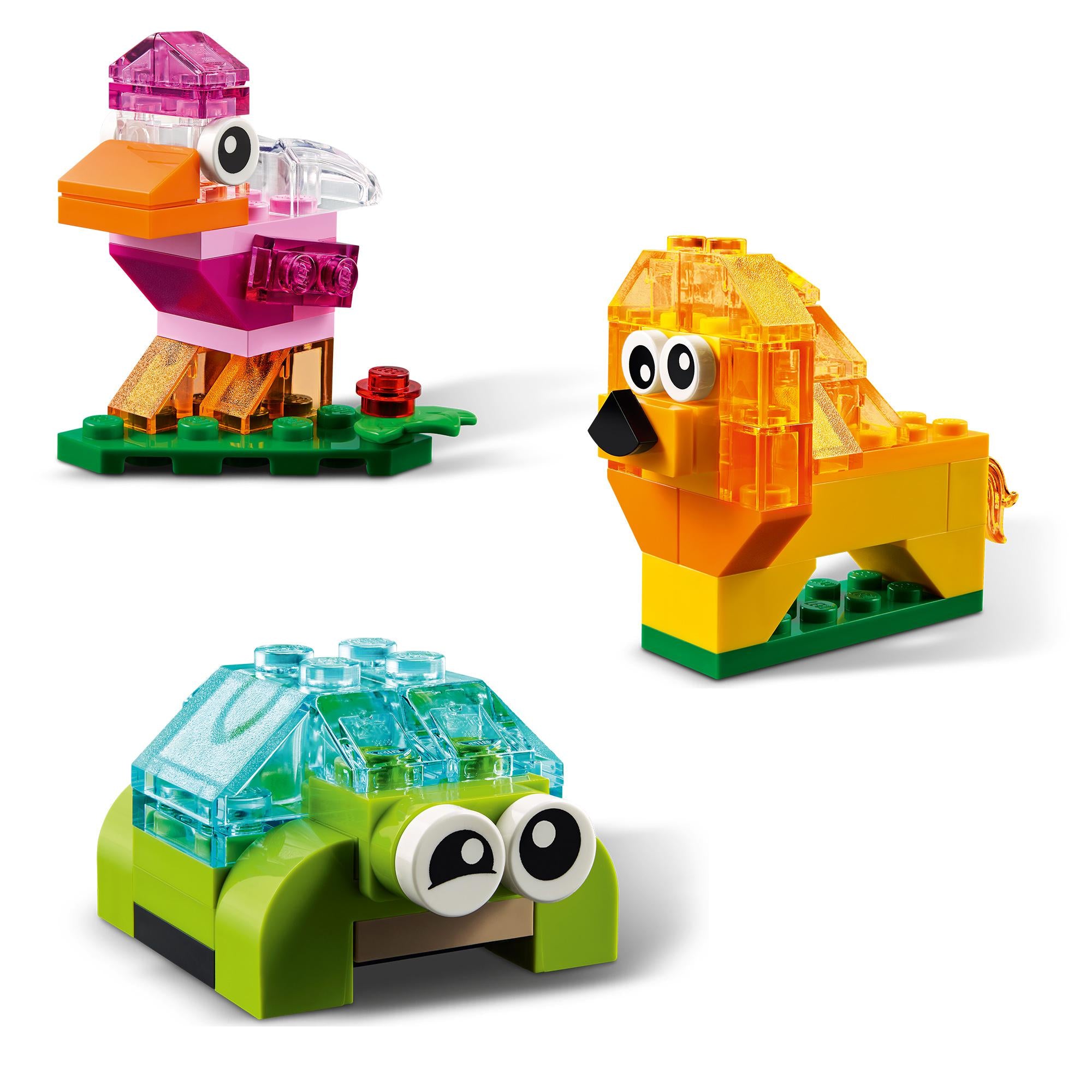 LEGO 11013 Creative Transparent Bricks - LEGO Classic - BricksDirect  Condition New.