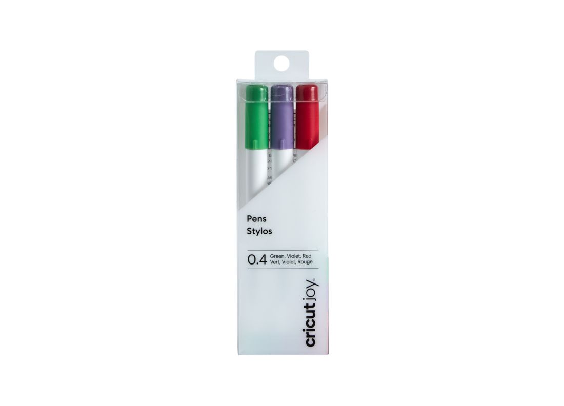 Cricut Joy Fine Point Pen Set 3-pack (Red, Green, Violet)