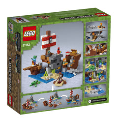 LEGO® Minecraft The Pirate Ship Adventure Toy 21152 Default Title