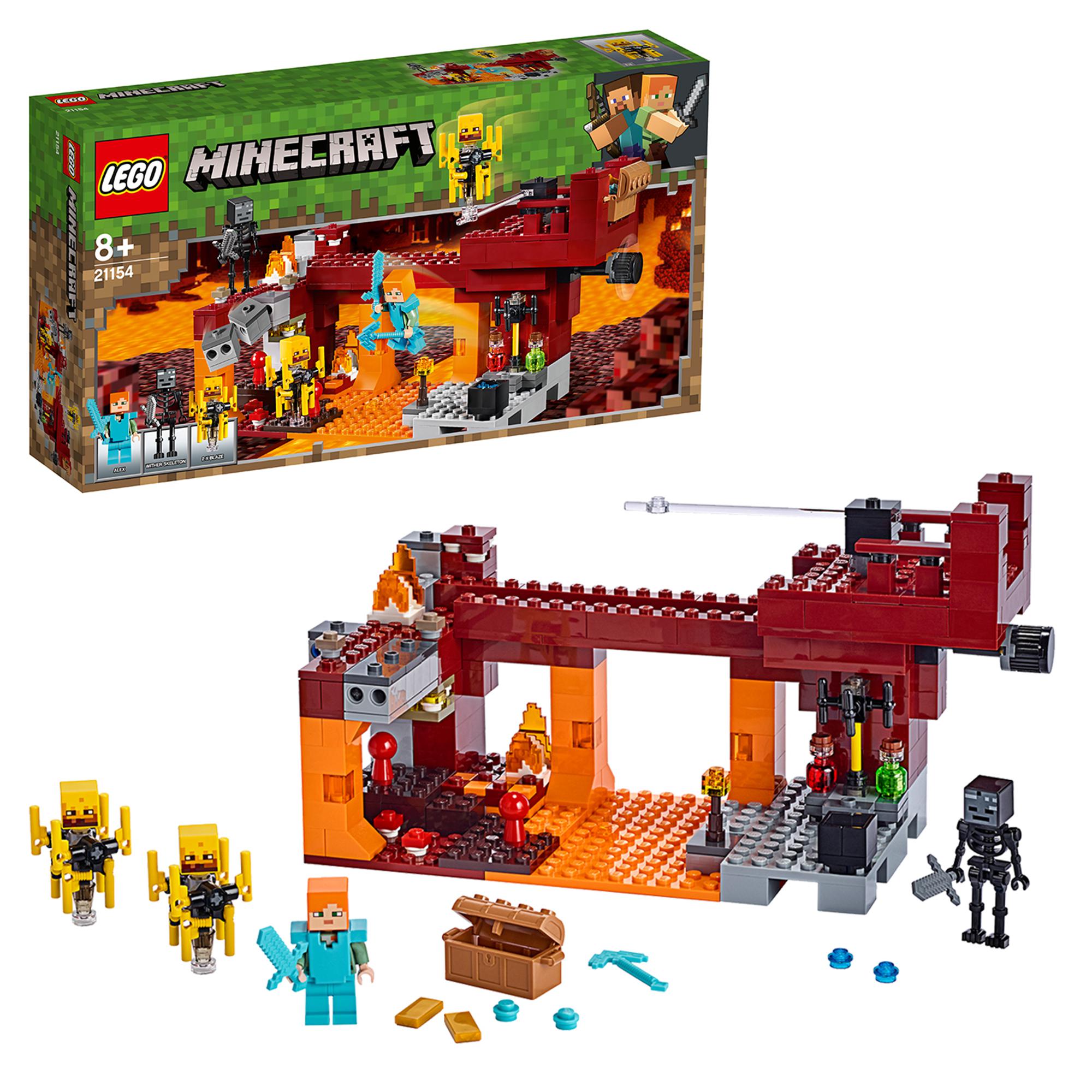 LEGO® Minecraft The Blaze Bridge Building Set 21154 Default Title