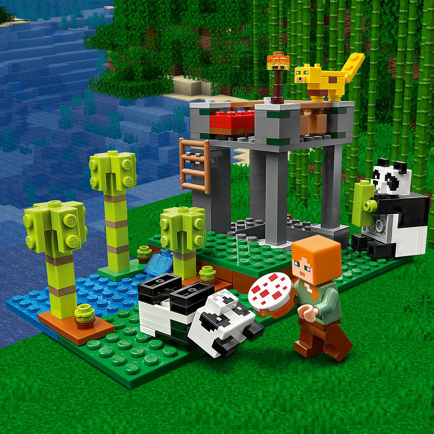 LEGO® Minecraft The Panda Nursery Building Set 21158 Default Title