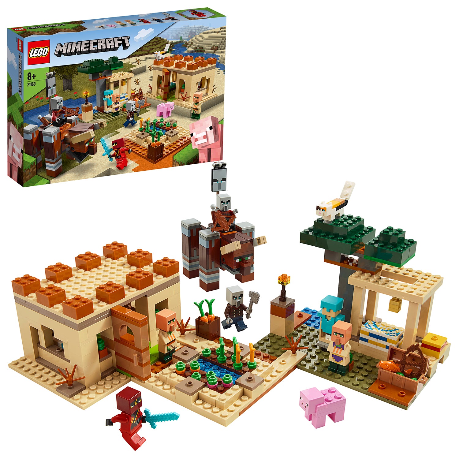 LEGO® Minecraft The Illager Raid Building Set 21160 Default Title
