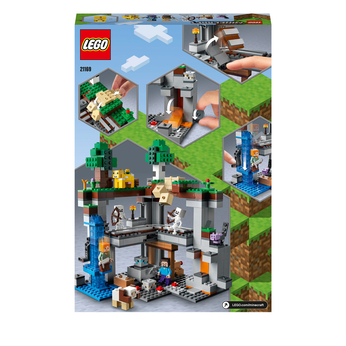 LEGO® Minecraft The First Adventure Set 21169 Default Title