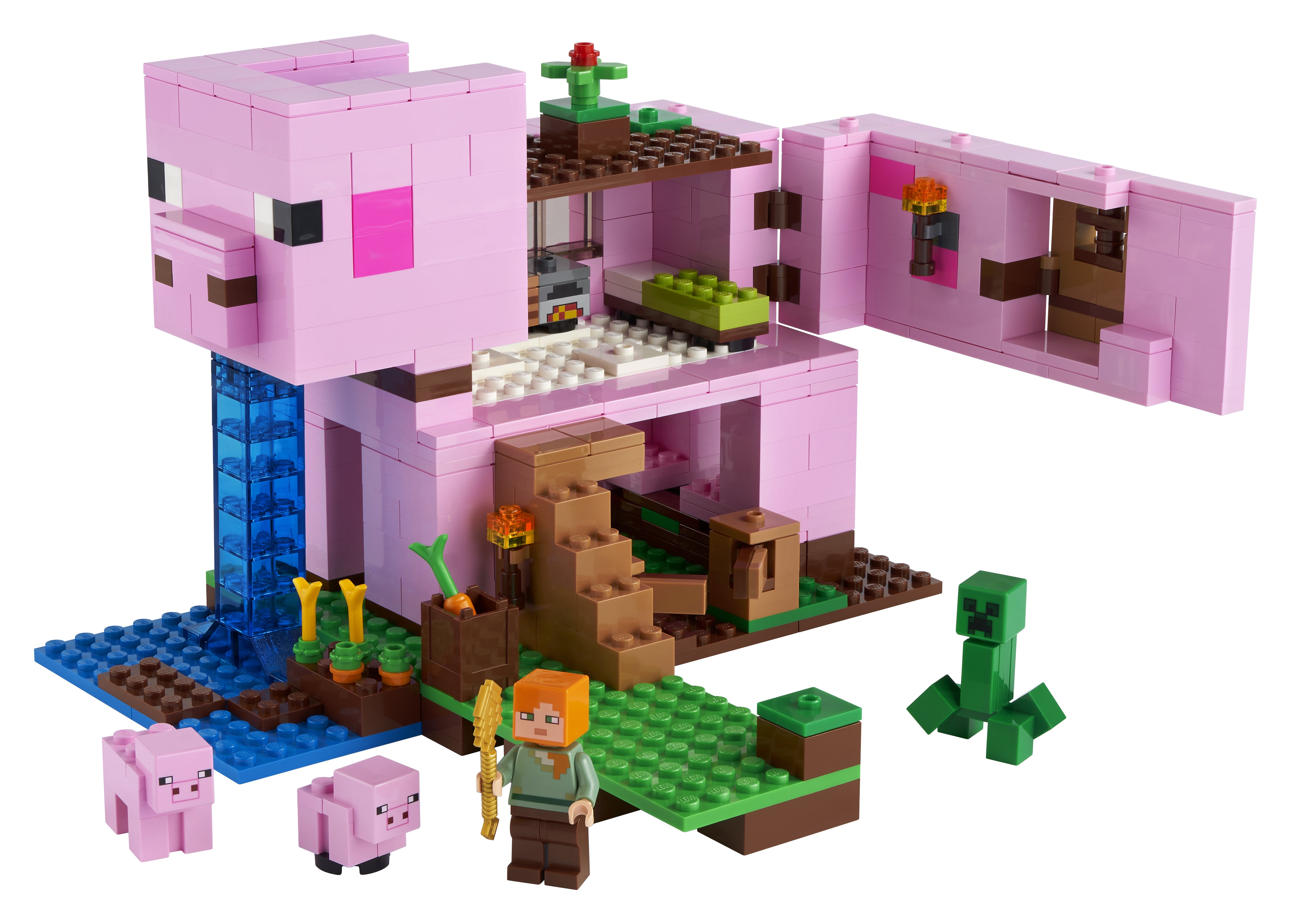 LEGO® Minecraft The Pig House Toy & Figures 21170 Default Title