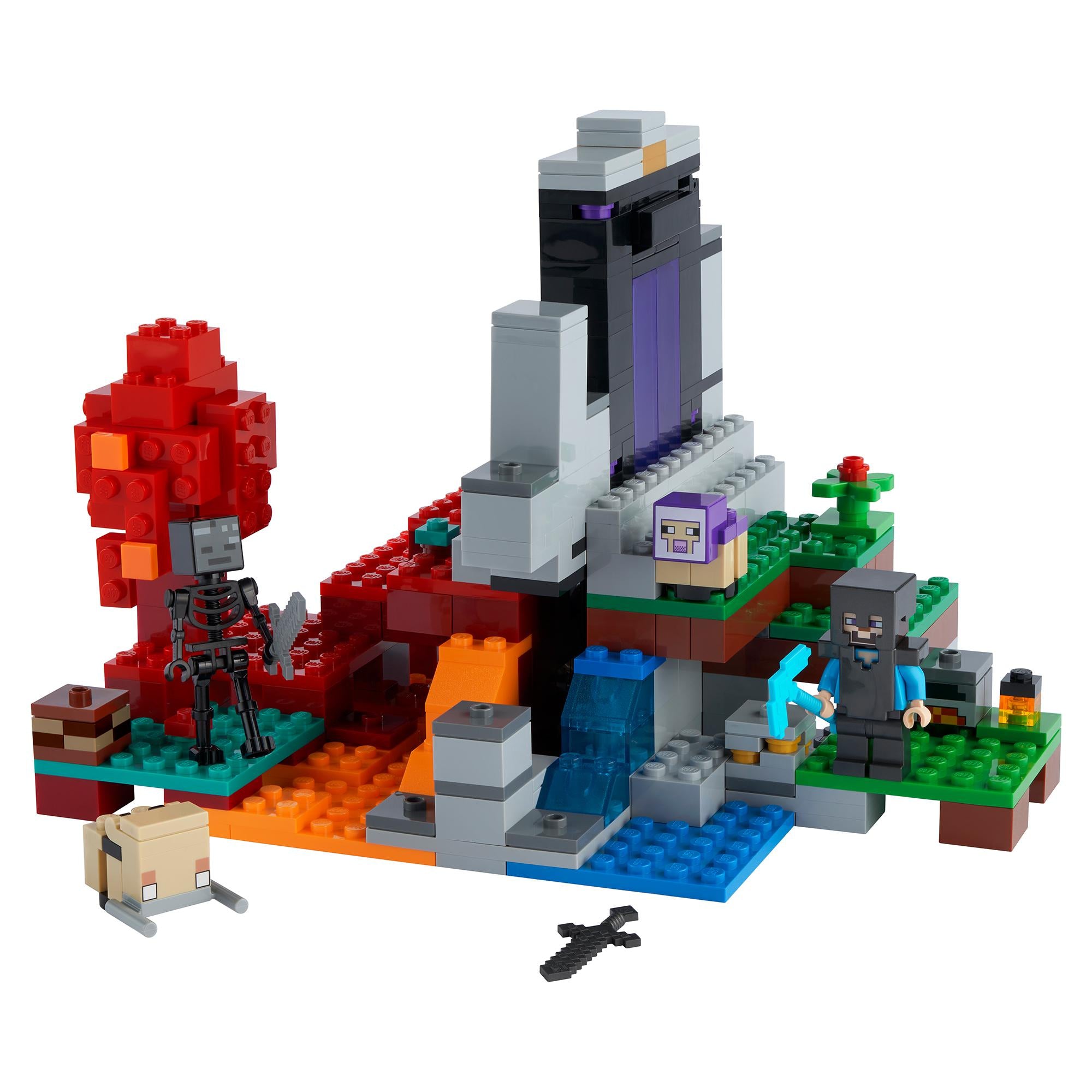 LEGO® Minecraft The Ruined Portal Building Set 21172 Default Title