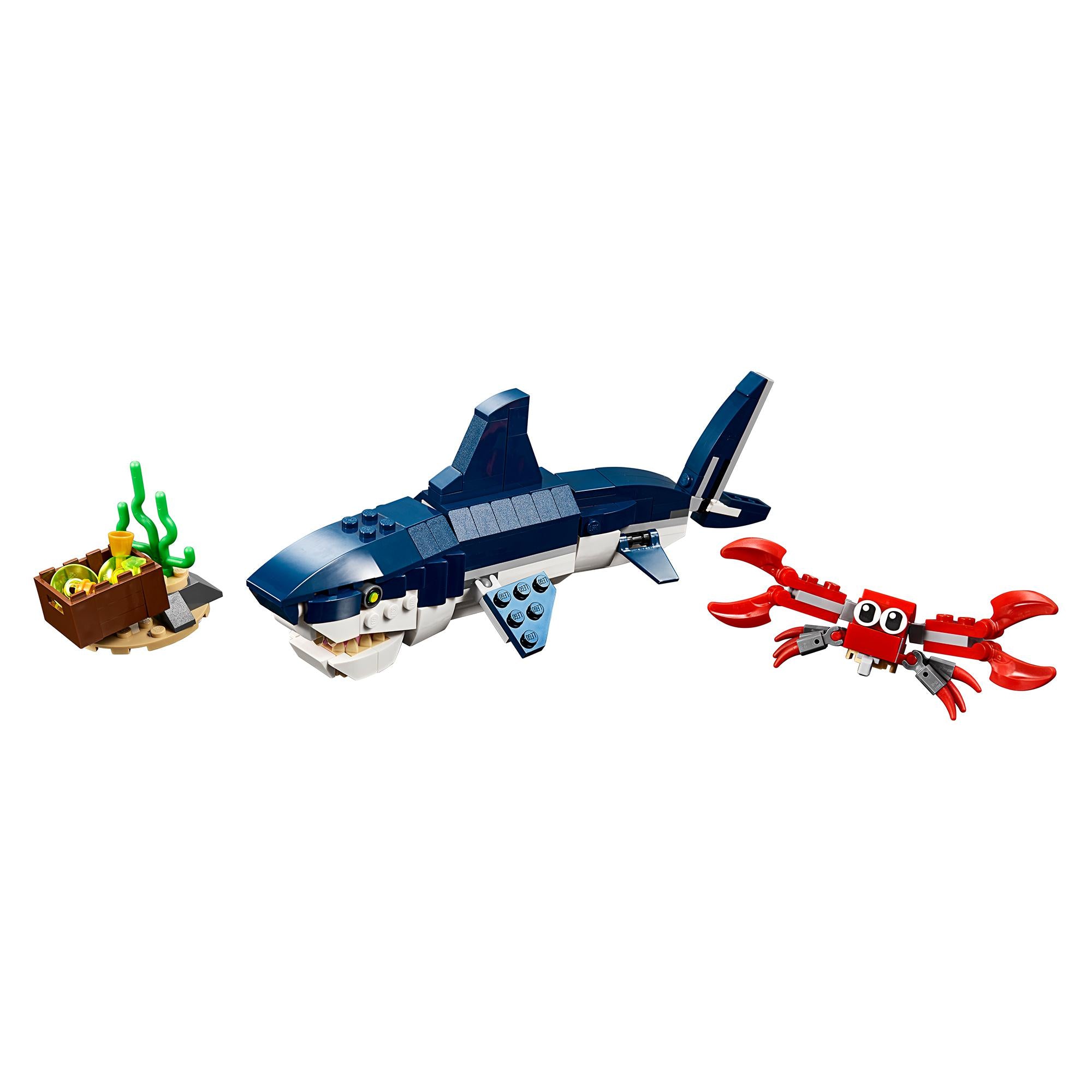 LEGO® Creator 3in1 Deep Sea Creatures Shark Set 31088 Default Title