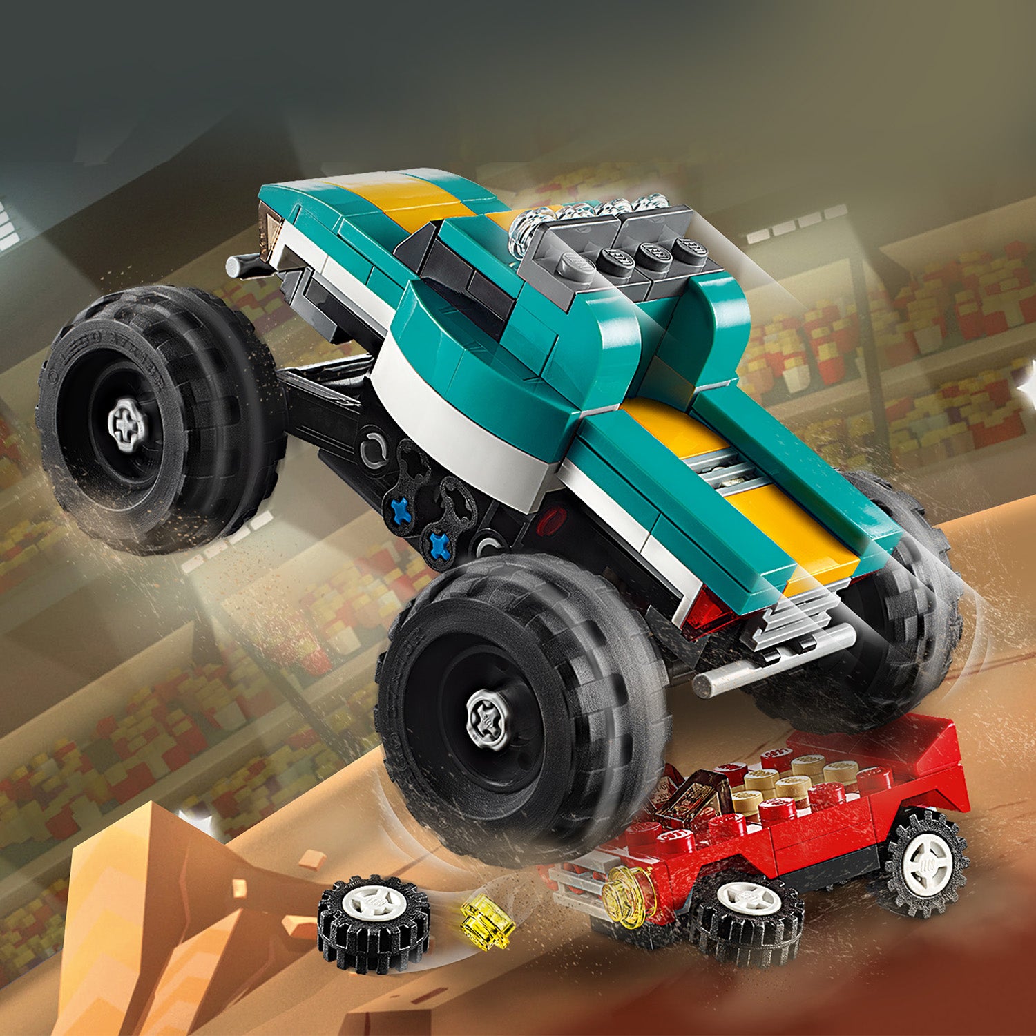 LEGO® Creator 3in1 Monster Truck Toy 31101 Default Title