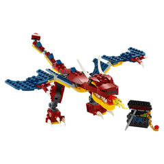 LEGO® Creator 3in1 Fire Dragon Buildable Toy 31102 Default Title