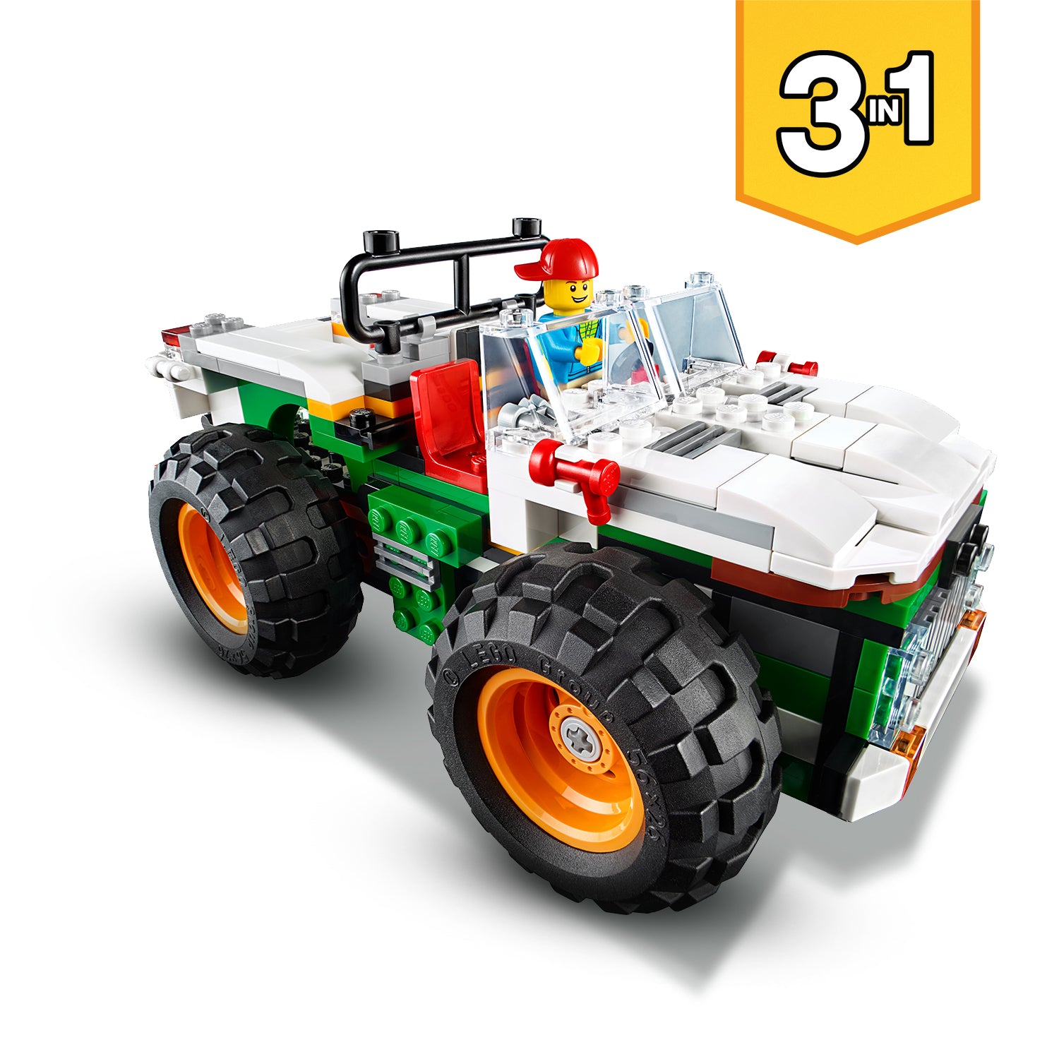 LEGO® Creator 3in1 Monster Burger Truck Set 31104 Default Title