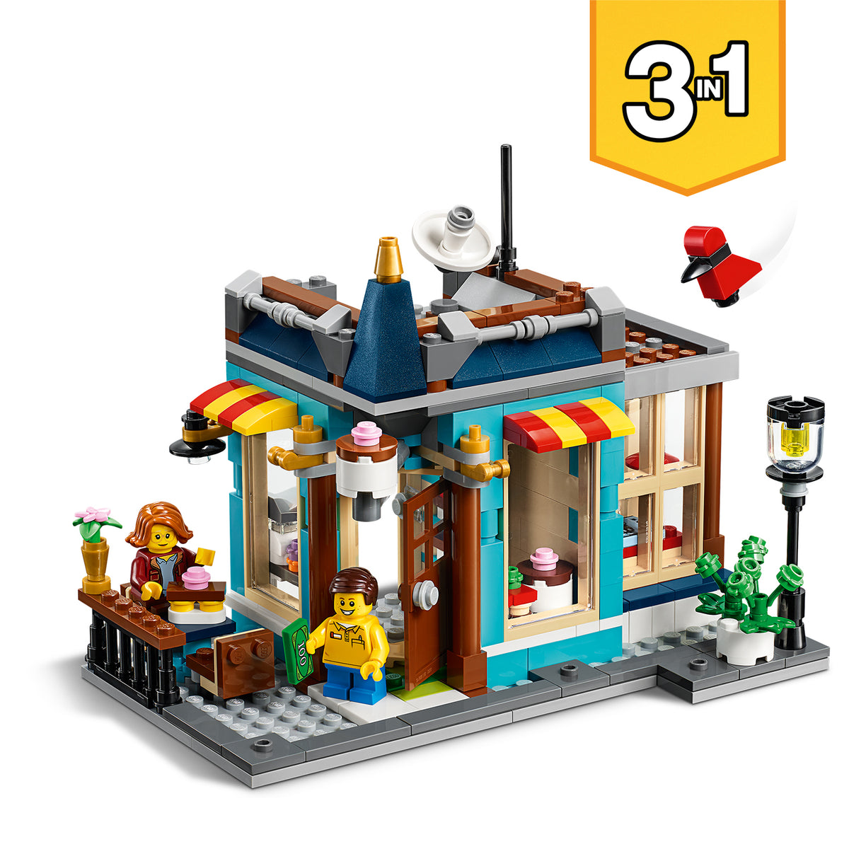 LEGO® Creator 3in1 Townhouse Toy Store Set 31105 Default Title