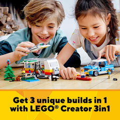 LEGO® Creator 3in1 Caravan Family Holiday Set 31108 Default Title