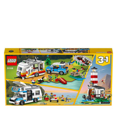 LEGO® Creator 3in1 Caravan Family Holiday Set 31108 Default Title